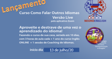 Lançamento: Como Falar Outros Idiomas – versão Live Lançamento: Como Falar Outros Idiomas – versão Live